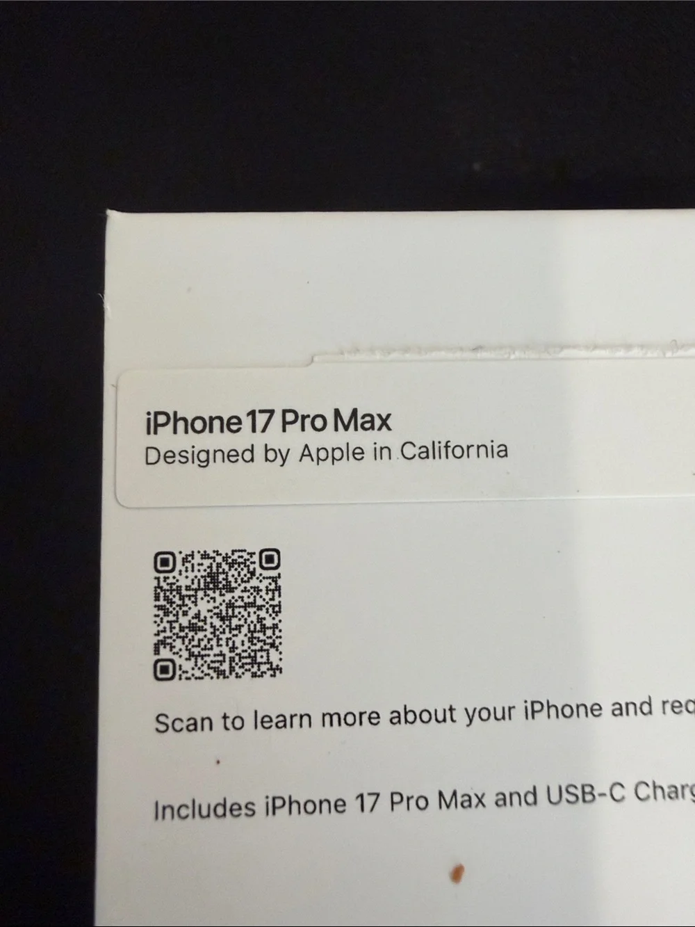 Apple iPhone 17 Pro Max Blue with Triple Camera